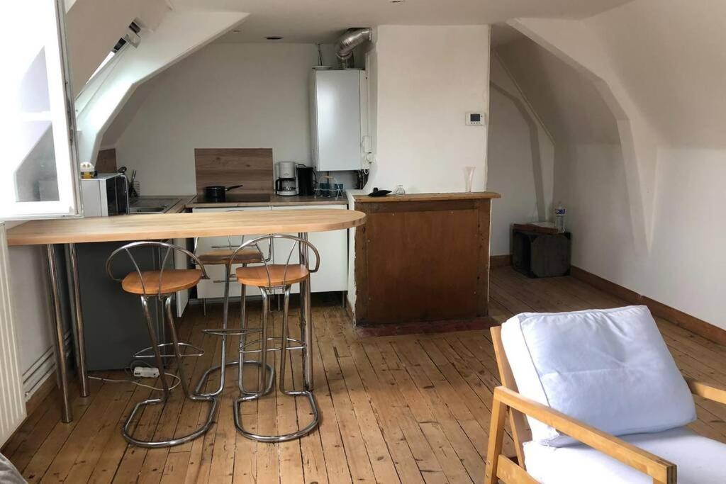 Apartmán Sous Les Toits Dieppe Exteriér fotografie